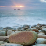 Cornwall sunset, Poldark Country
