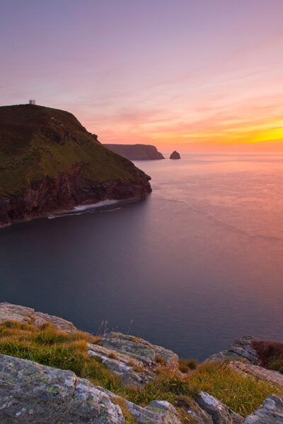 Boscastle Sunset, Cornwall