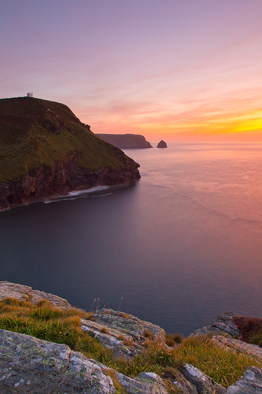Boscastle Sunset, Cornwall