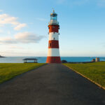 Plymouth Hoe, Smeatons Tower Fine Art Print